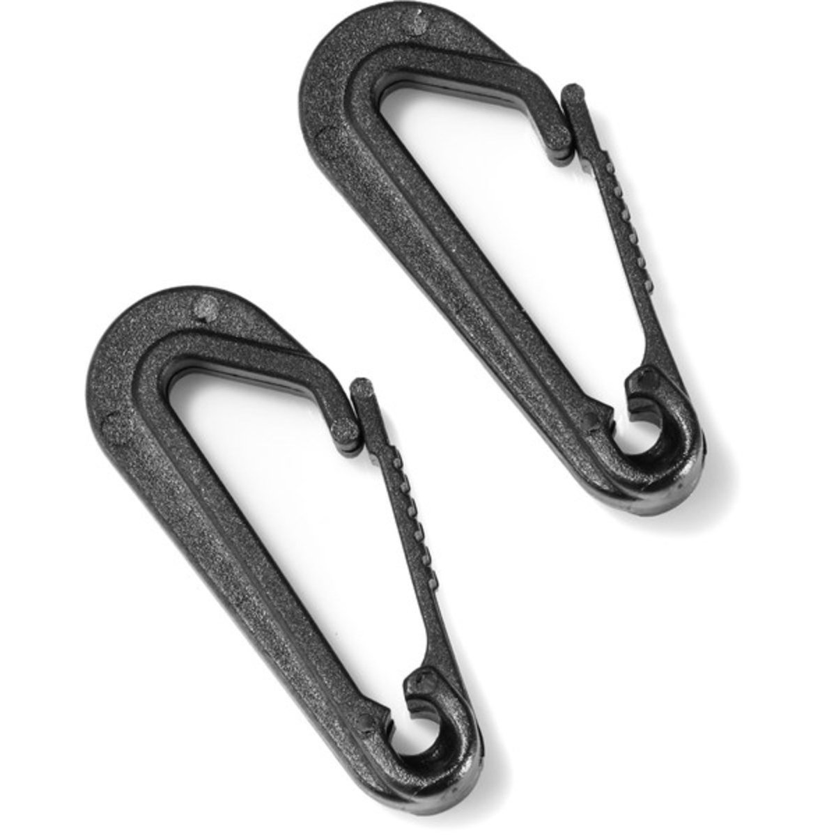 Gear Aid Plastic Snap Hook for Camping Hiking Webbing Strap Customization  -Black 